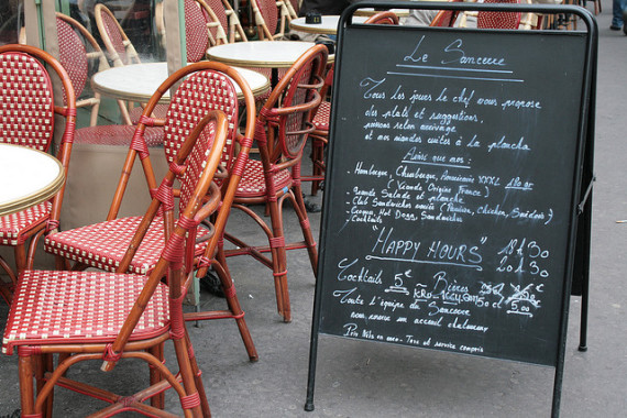 Parisian cafe