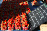 Susan Loomis - Market trawberries